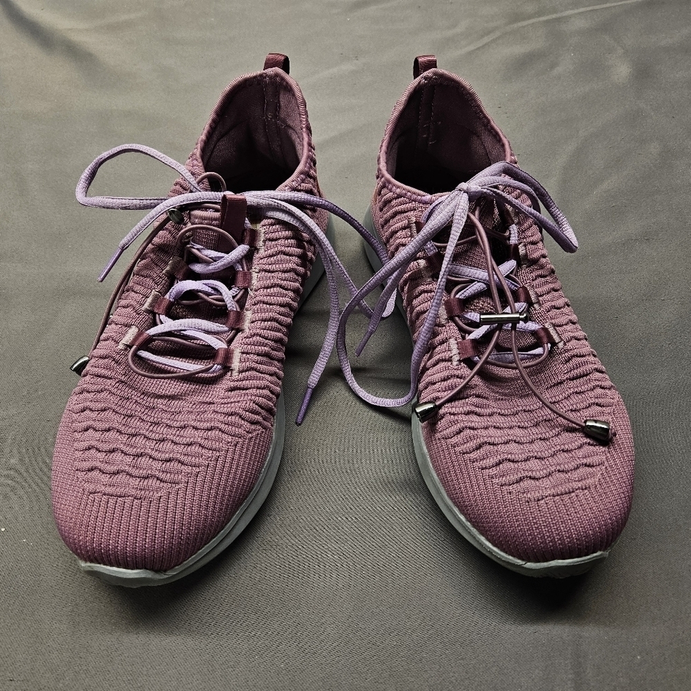 Propet Women’s Pink Mesh Sneakers Lace Up Ortholite Insoles Size 7 1/2 4E Wide